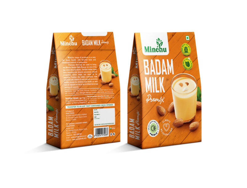 Badam milk 3D scaled